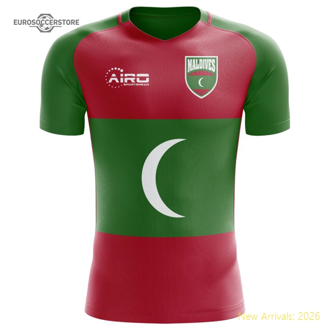 2025-2026 Maldives Home Concept Football Shirt - Womens-Football Jersey Hub
