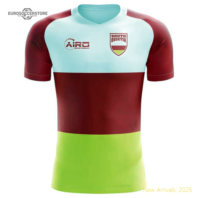 2025-2026 South Ossetia Home Concept Football Shirt - Womens-Football Jersey Hub