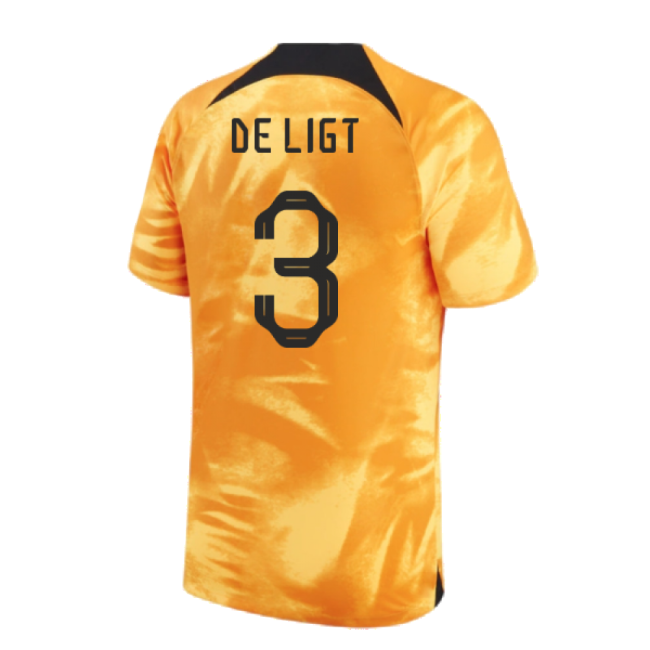 2022-2023 Holland Home Shirt (DE LIGT 3)-Football Jersey Hub