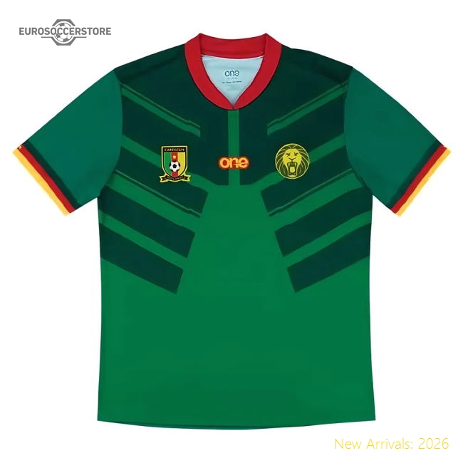 2022-2023 Cameroon Home Pro Shirt (Kids) (ETO O 9)-Football Jersey Hub