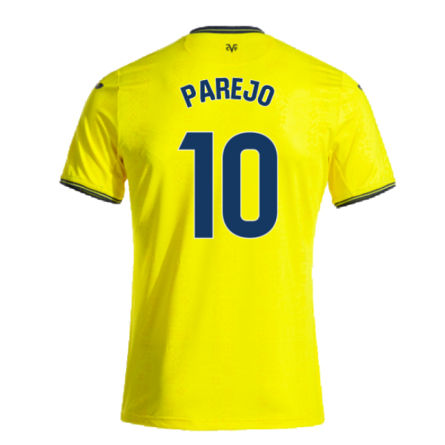 2024-2025 Villarreal Home Shirt (Parejo 10)-Football Jersey Hub