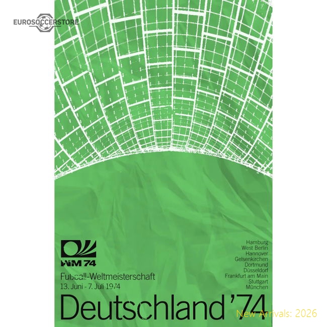 Pennarello: World Cup - Deutschland 1974 T-Shirt - White-Football Jersey Hub