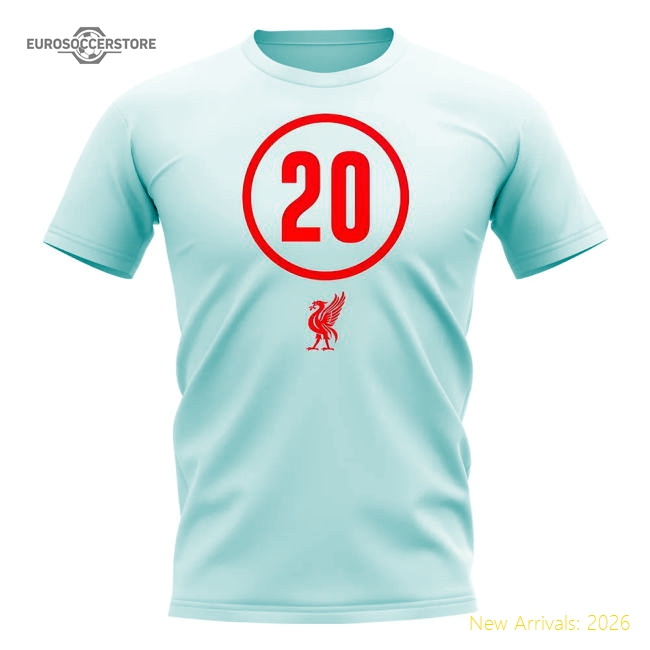 Liverpool 20 Titles T-Shirt (White)-Football Jersey Hub