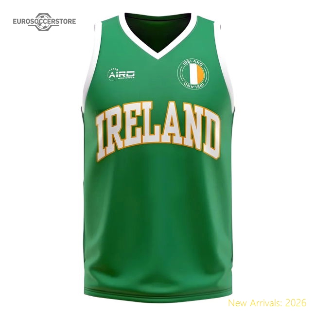 Ireland Home Concept Basketball Shirt - Baby-Football Jersey Hub