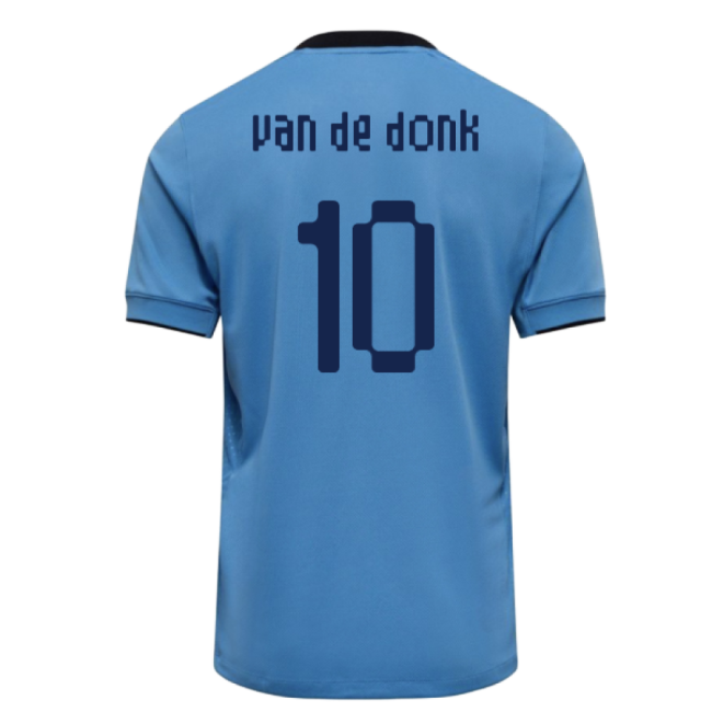 2025-2026 Netherlands Womens Team Away Shirt (Kids) (Van De Donk 10)-Football Jersey Hub