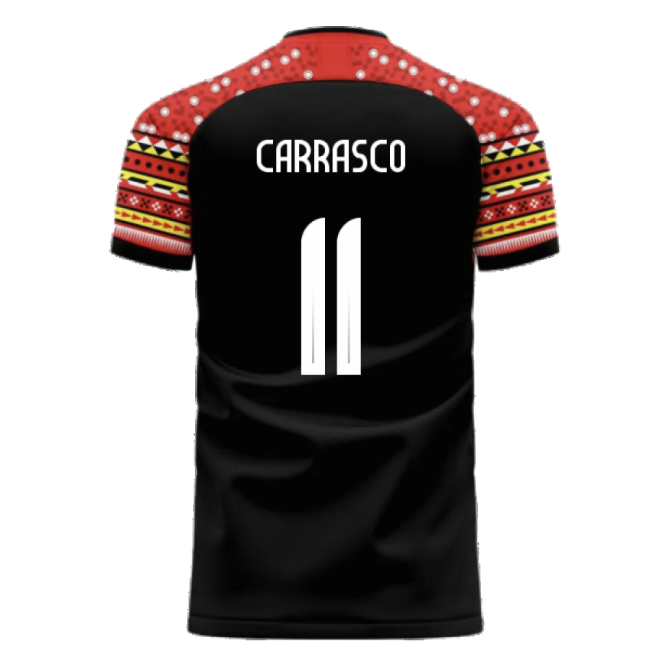 Belgium 2024-2025 Away Concept Football Kit (Libero) (7-8y) (BNWT) (Carrasco 11)-Football Jersey Hub