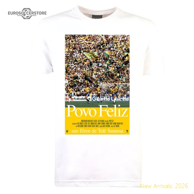 Pennarello: Povo Feliz 1982 - White-Football Jersey Hub