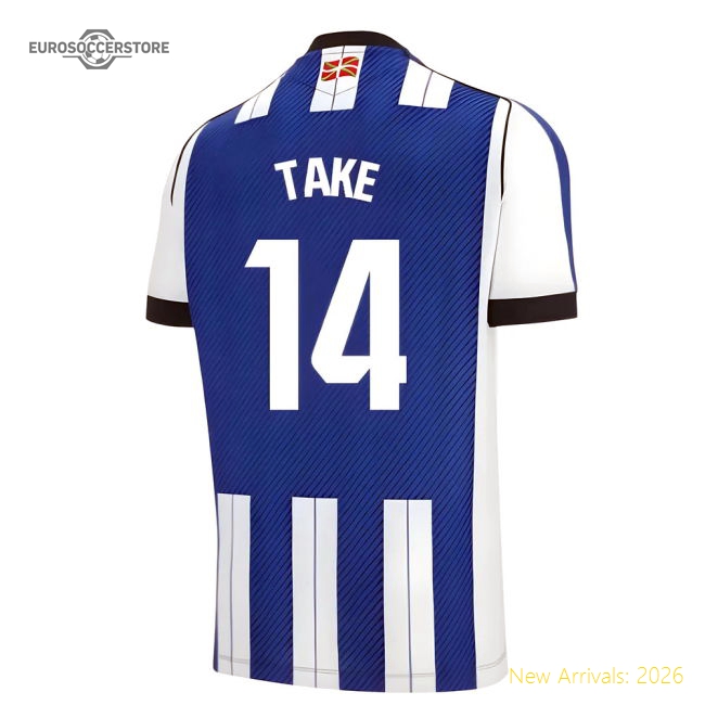 2025-2026 Real Sociedad Home Shirt (Take 14)-Football Jersey Hub