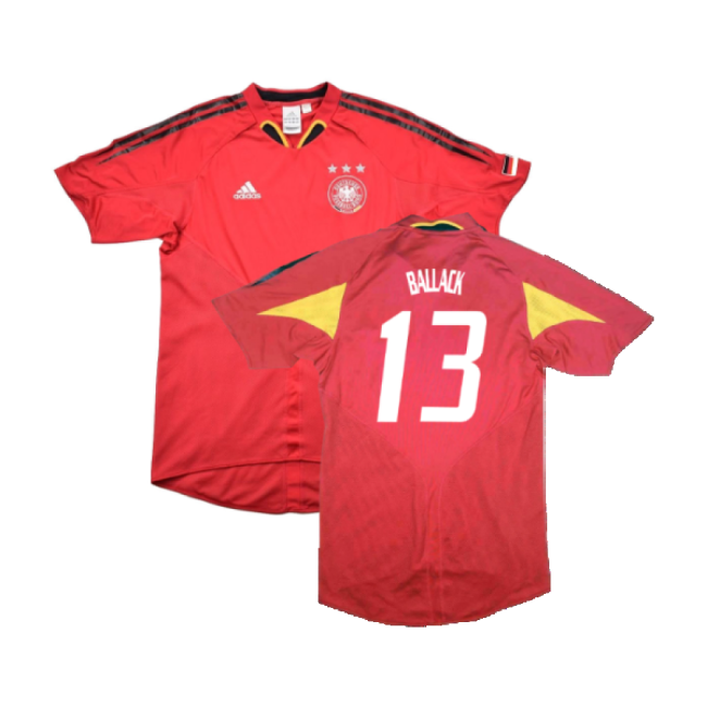 Germany 2004-06 Third Shirt ((Excellent) XL) (Ballack 13)-Football Jersey Hub