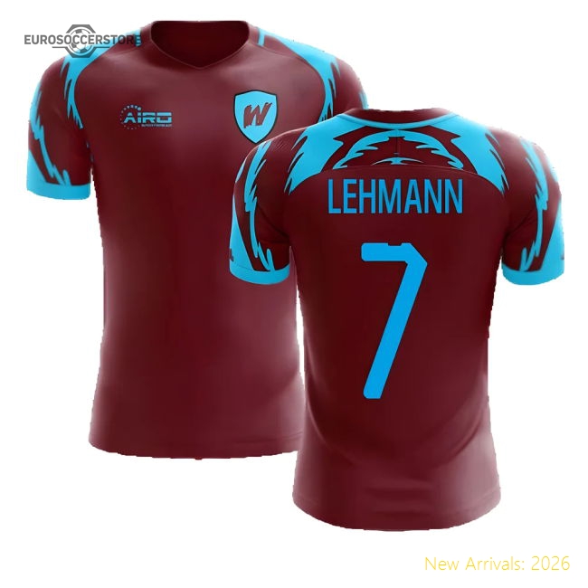 2025-2026 West Ham Home Concept Football Shirt (Lehmann 7)-Football Jersey Hub