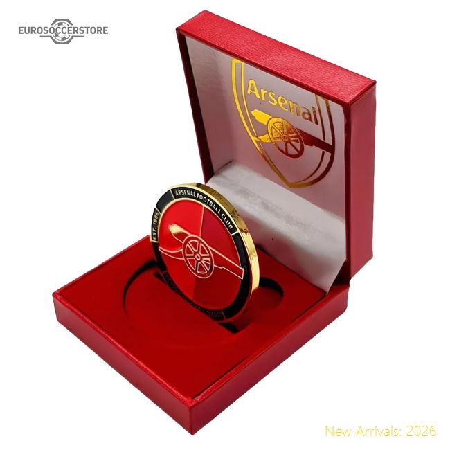 Arsenal Official Club Coin-Football Jersey Hub