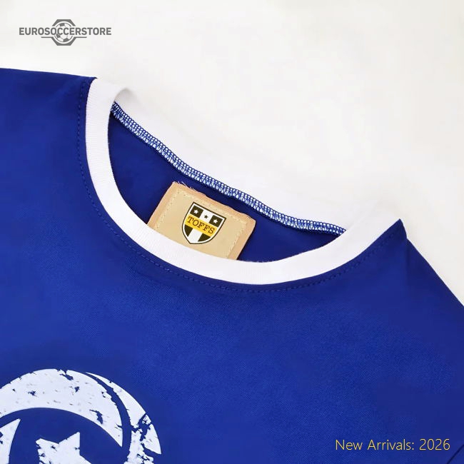 Italia T-Shirt - Royal/White Ringer-Football Jersey Hub