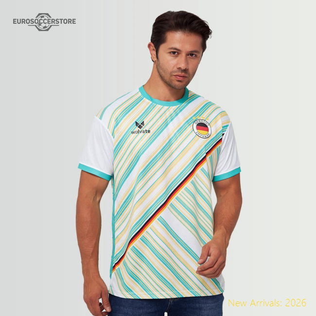 Germany Iconic Football Jersey (Wolvate) Adult Short Sleeve-Football Jersey Hub