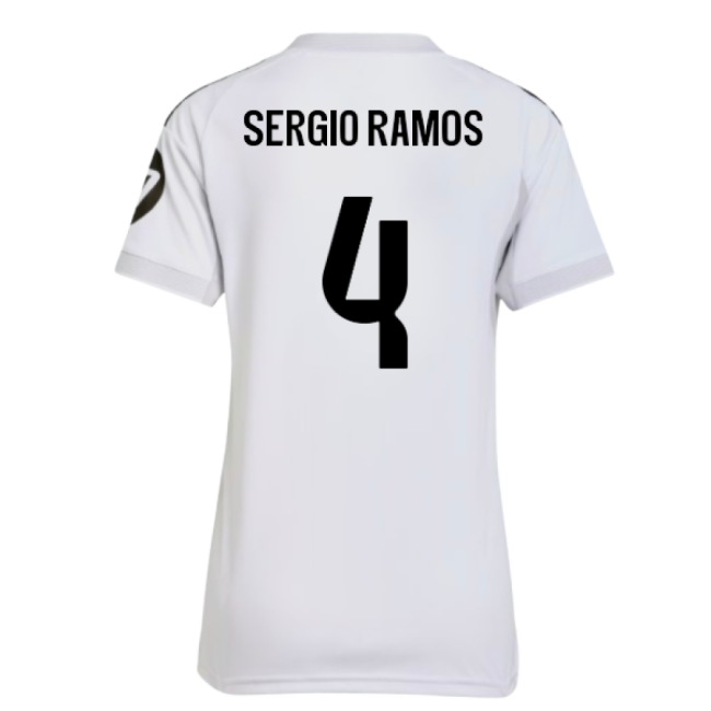 2025-2026 Real Madrid Home Shirt (Womens) (Sergio Ramos 4)-Football Jersey Hub