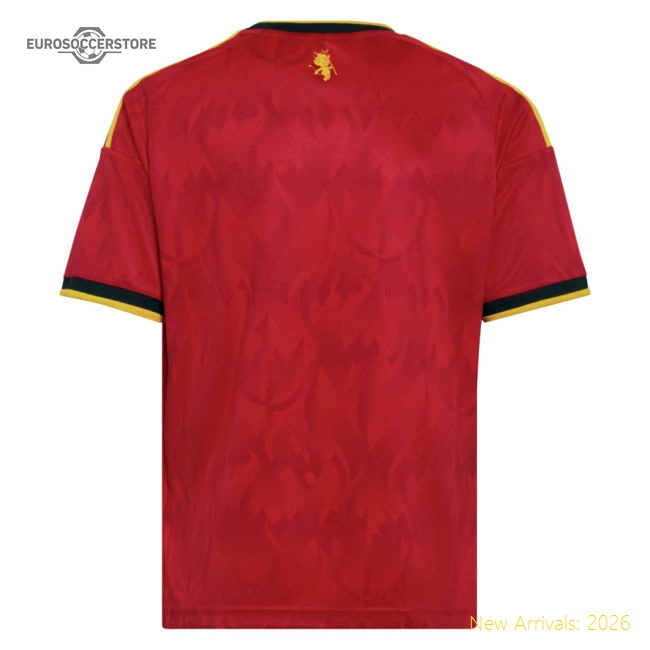 2026-2027 Belgium Home Shirt (Kids)-Football Jersey Hub
