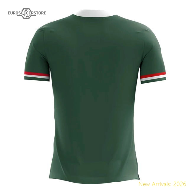 2025-2026 Mexico Home Concept Football Shirt (Your Name) -Kids-Football Jersey Hub