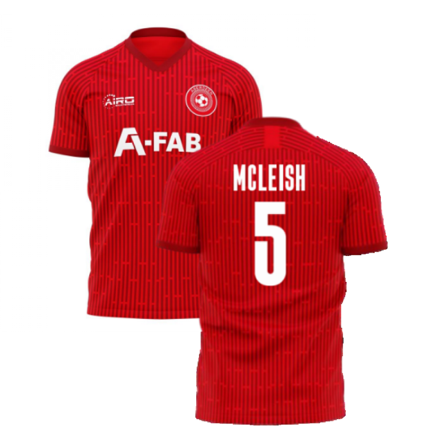 Aberdeen 2025-2026 Home Concept Football Kit (Airo) (MCLEISH 5)-Football Jersey Hub