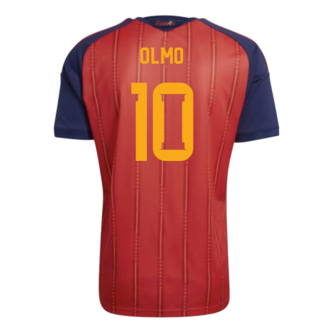 2026-2027 Spain Home Youth Kit (Olmo 10)-Football Jersey Hub