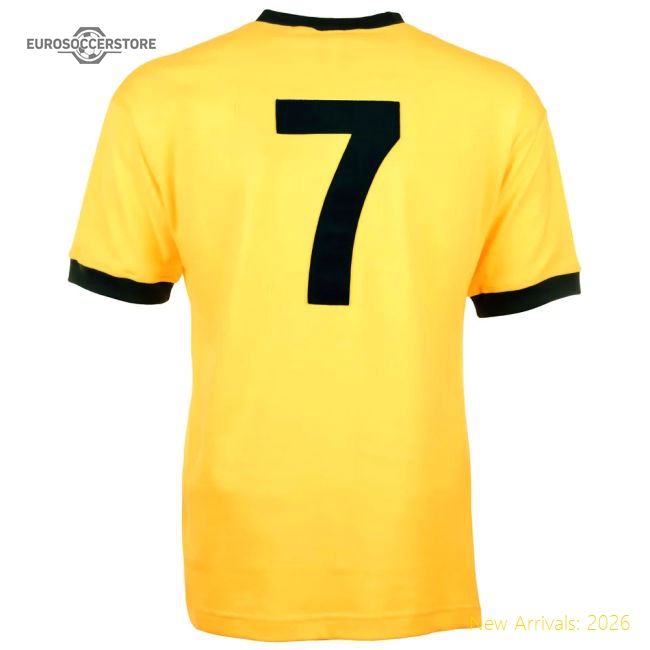 Brazil 1970 World Cup Jarzinho Retro Football Shirt-Football Jersey Hub