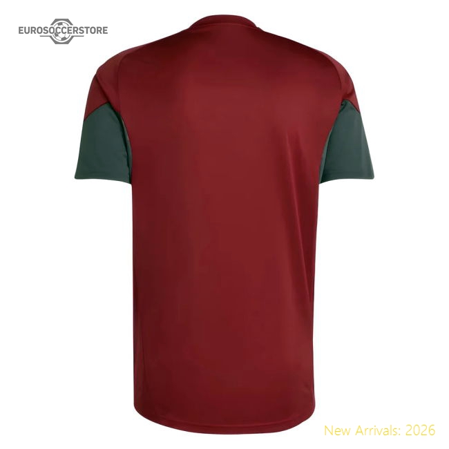 2025-2026 Arsenal EU Training Jersey (Burgundy)-Football Jersey Hub