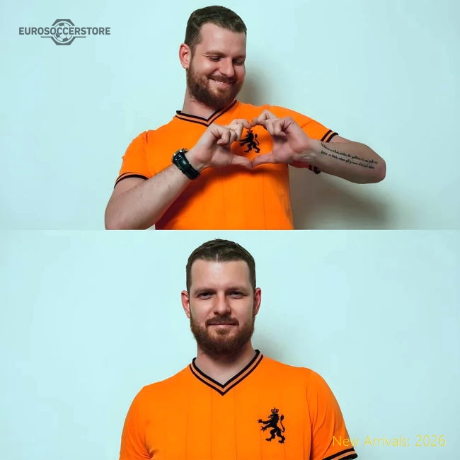 Vintage Holland De Leeuw Soccer Jersey-Football Jersey Hub