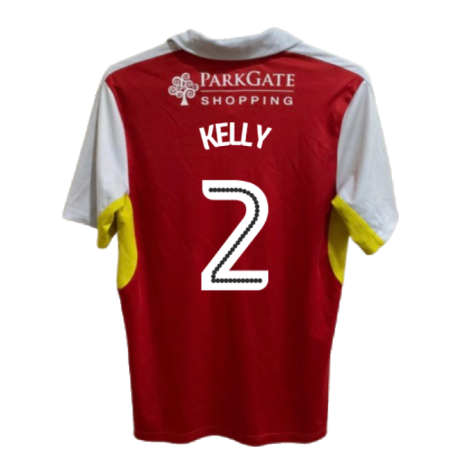 Rotherham 2016-17 Home Shirt ((Good) XL) (Kelly 2)-Football Jersey Hub