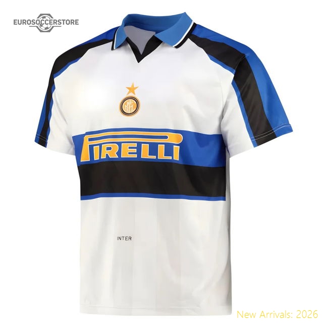 1996 Inter Milan Away Shirt-Football Jersey Hub