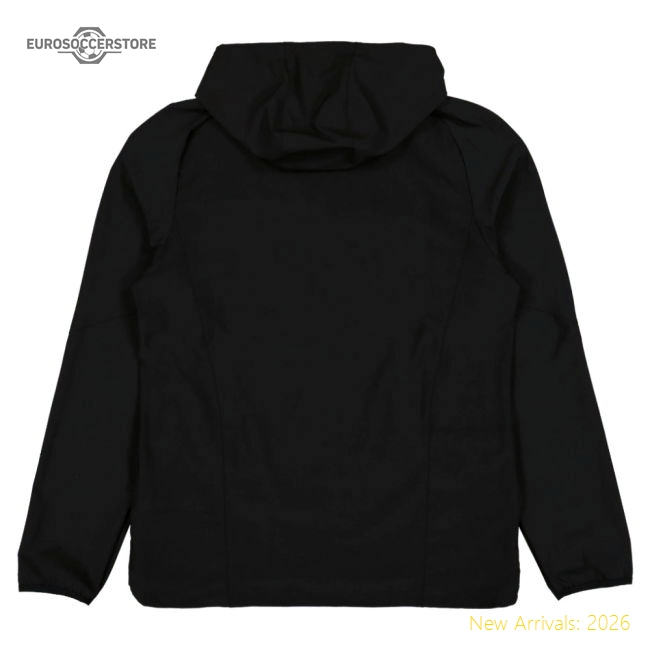 2026-2027 Germany Tiro Travel Full Zip Windbreaker (Black)-Football Jersey Hub