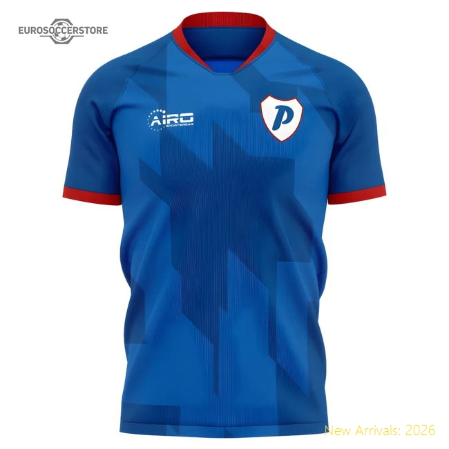 2025-2026 Portsmouth Home Concept Football Shirt-Football Jersey Hub