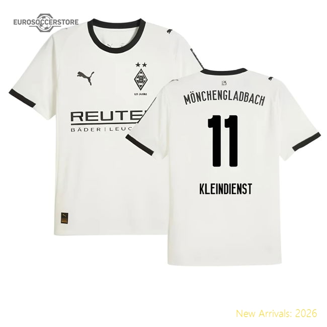2025-2026 Borussia MGB Home Shirt (Kleindienst 11)-Football Jersey Hub