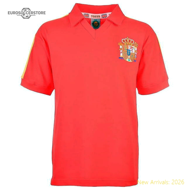 Spain 1982 World Cup Retro Football Shirt-Football Jersey Hub