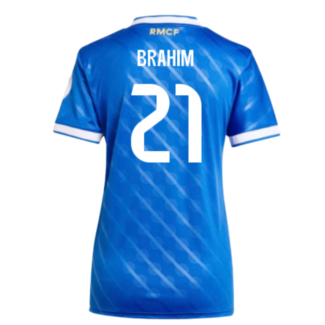 2025-2026 Real Madrid Third Shirt (Womens) (Brahim 21)-Football Jersey Hub