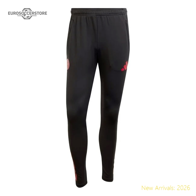 2025-2026 Bayern Munich EU Training Pants (Black)-Football Jersey Hub