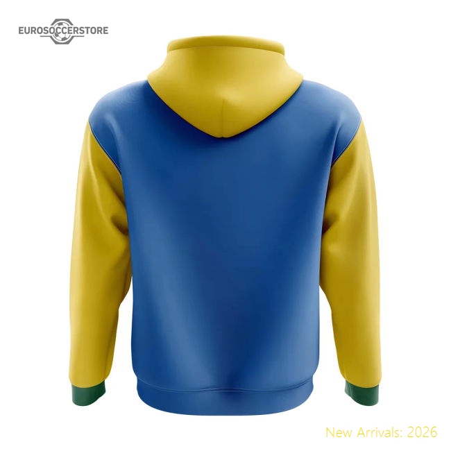 Rwanda Concept Country Football Hoody (Sky)-Football Jersey Hub