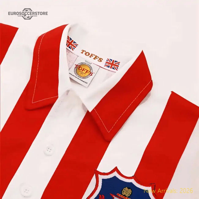 Sunderland 1937 Season Retro Football Shirt-Football Jersey Hub