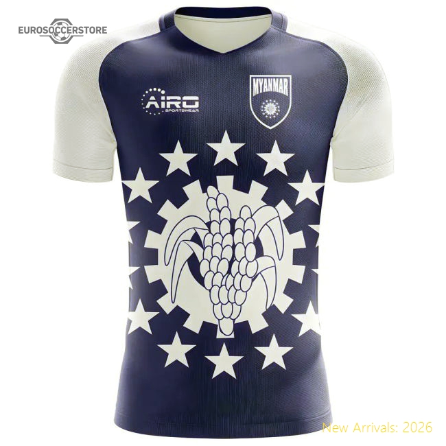 2025-2026 Myanmar Home Concept Football Shirt - Womens-Football Jersey Hub