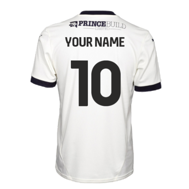 2024-2025 Peterborough United Away Shirt (Your Name)-Football Jersey Hub