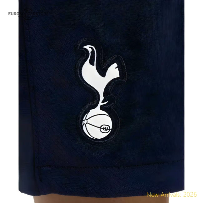 2025-2026 Tottenham Home Shorts (Navy) - Kids-Football Jersey Hub