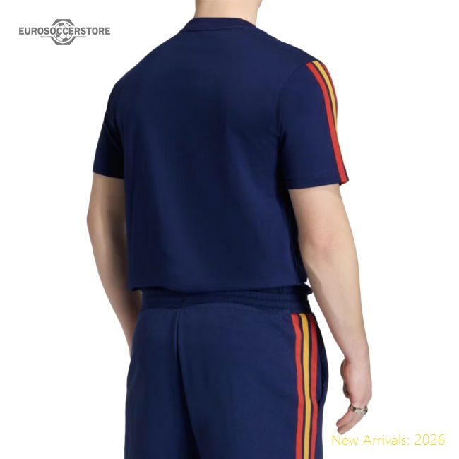 2026-2027 Spain DNA Tee (Dark Blue)-Football Jersey Hub