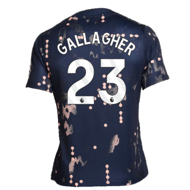 2024-2025 Chelsea Academy Pro Pre-Match Shirt (Obsidian) (Gallagher 23)-Football Jersey Hub