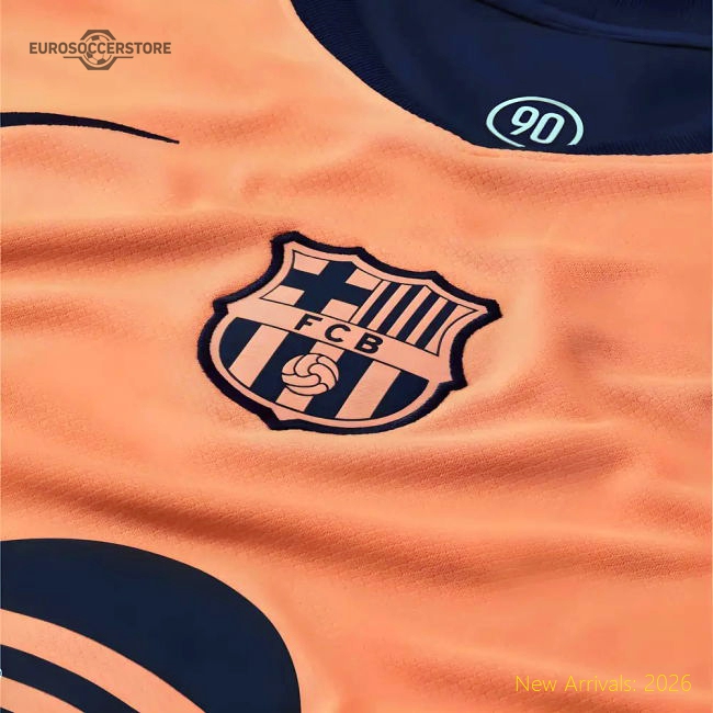 2025-2026 Barcelona Third Shirt (A.Iniesta 8)-Football Jersey Hub