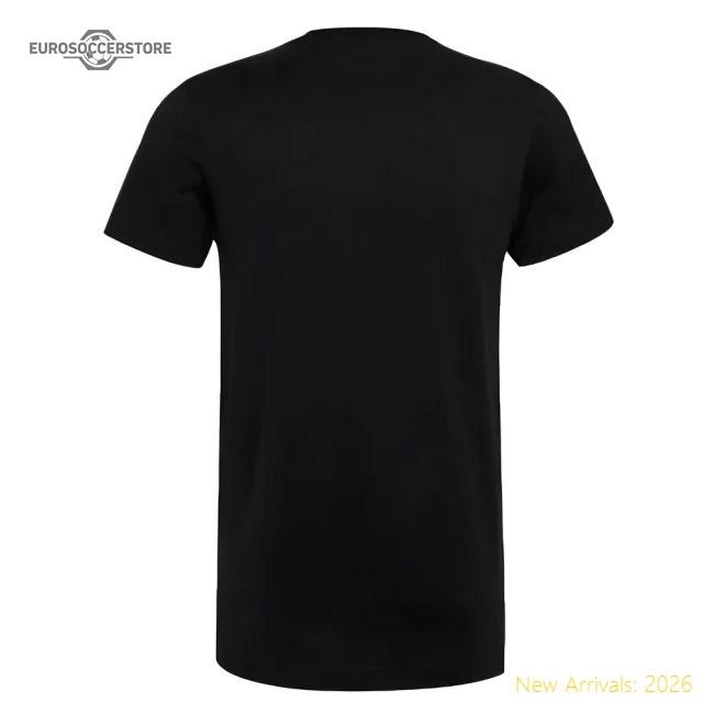 Messi Football GOAT Graphic Tee (Black)-Football Jersey Hub