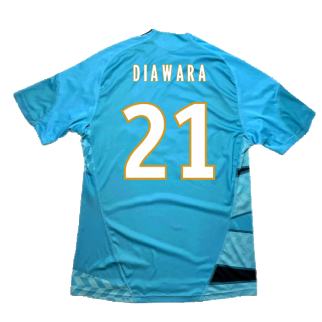 Marseille 2009-10 Away Shirt ((Excellent) M) (Diawara 21)-Football Jersey Hub