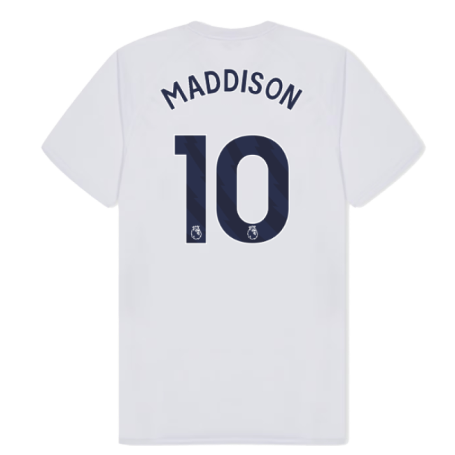 Tottenham Hotspur Poly T-shirt (White) (Maddison 10)-Football Jersey Hub