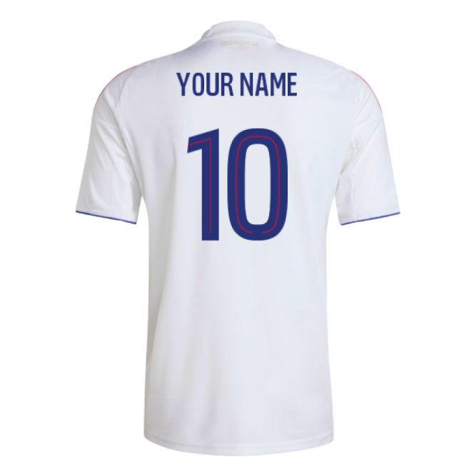 2025-2026 Olympique Lyon Home Shirt (Your Name)-Football Jersey Hub