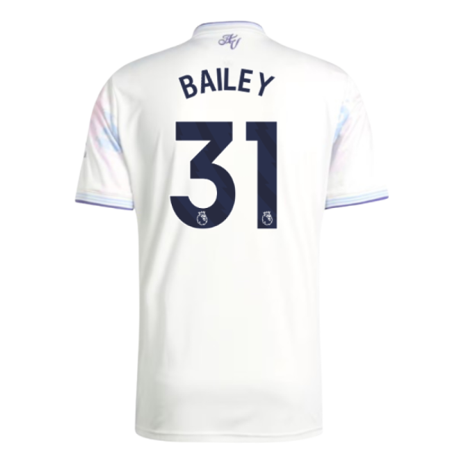 2025-2026 Aston Villa Third Shirt (Bailey 31)-Football Jersey Hub