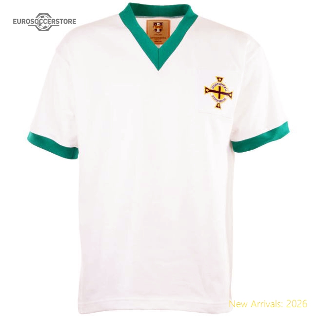 Northern Ireland 1961-64 Away Retro Football Shirt-Football Jersey Hub