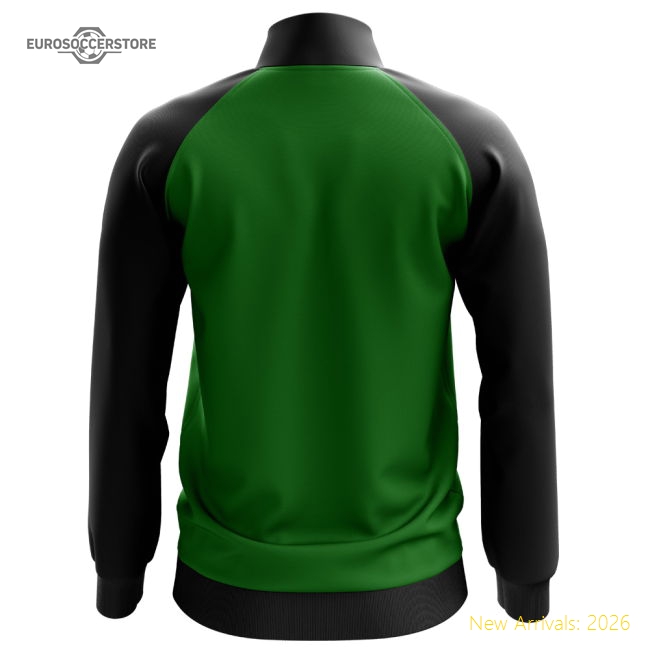 Mexico Concept Football Track Jacket (Green) - Kids-Football Jersey Hub