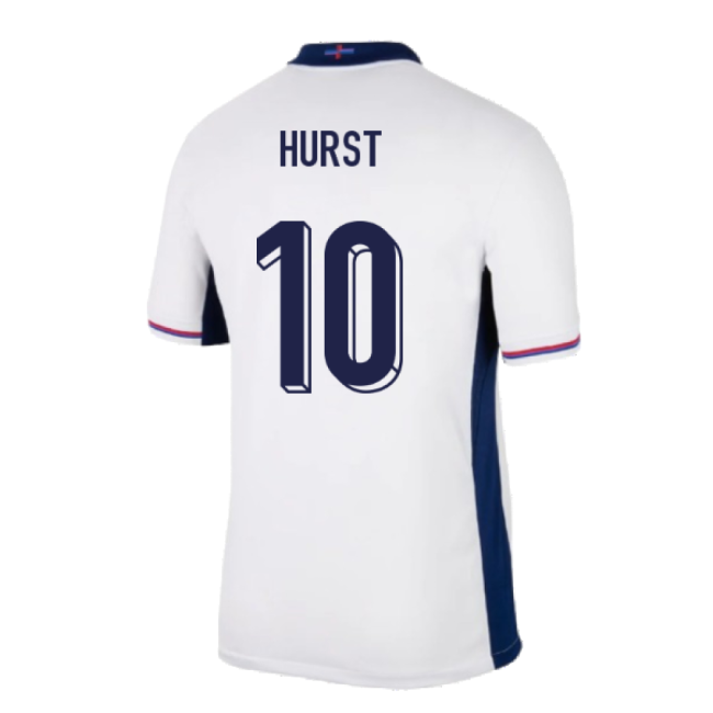 2024-2025 England Home Shirt (Hurst 10)-Football Jersey Hub
