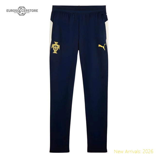 2025-2026 Portugal Training Pants (Persian Blue)-Football Jersey Hub